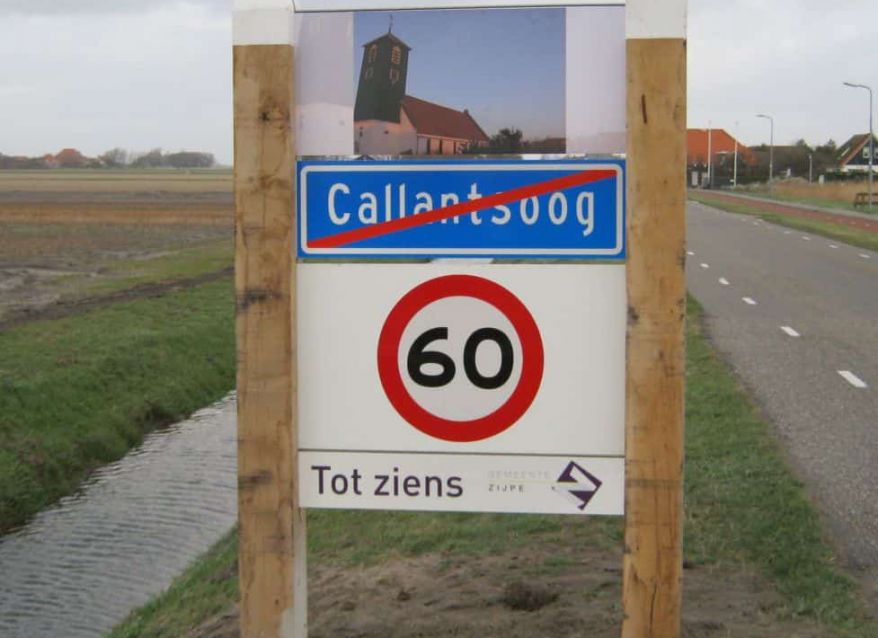 Toegangsbord Callantsoog